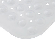 Kenney Mfg Non-Slip Bath, Shower, and Tub Mat with Suction Cups, Clear KN61292V1